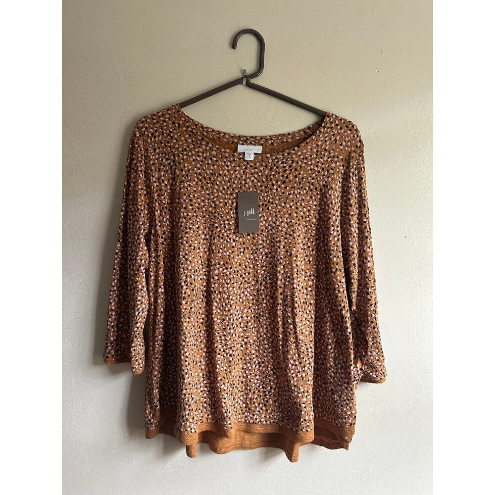 Size M J.Jill high-low top NWT